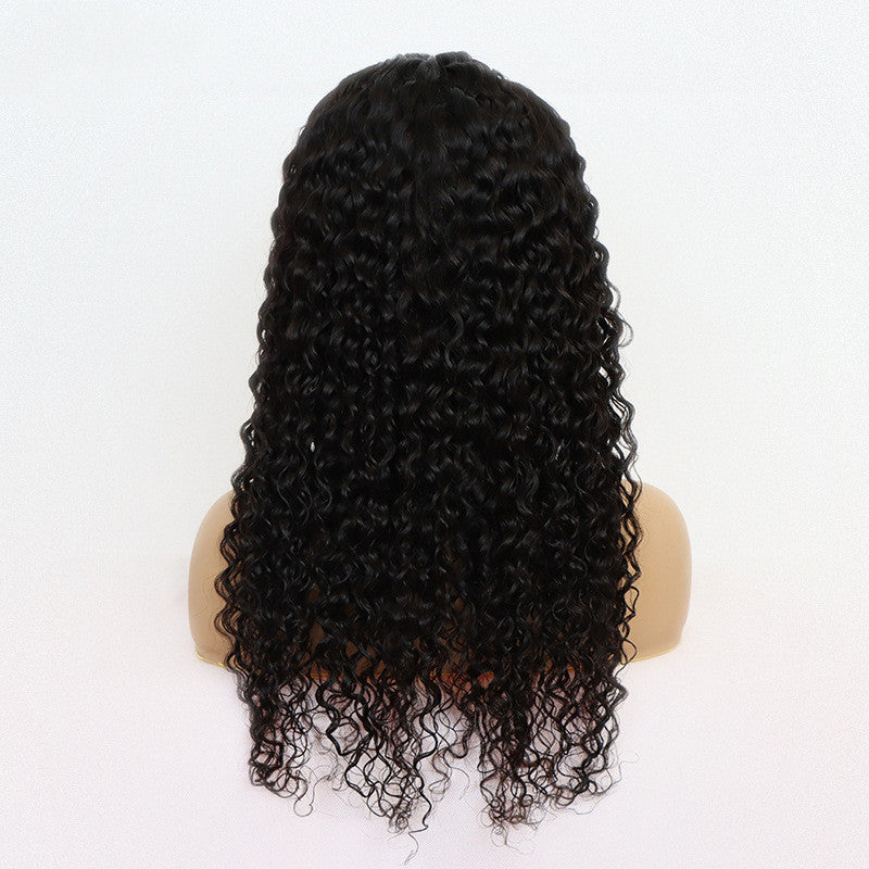 Brazilian Water Wave Headband Human Hair Wigs Brazilian Water Wave Headband Human Hair Wigs